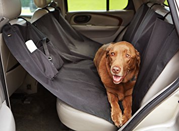 7. AmazonBasics Waterproof Hammock Seat Cover for Pets