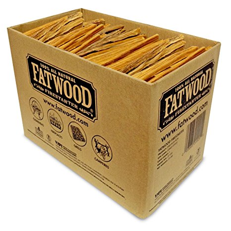 3. Fatwood Firestarter 9925 0.63 Cubic Feet Fatwood for Fireplace